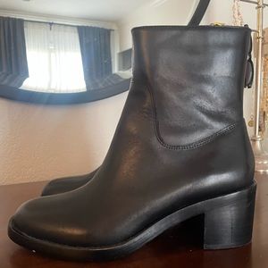 Jcrew stack heel boots, size 9. Worn once or twice only.